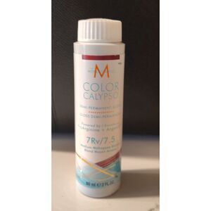 New Moroccan Oil Color Calypso 7Rv Medium Mahogany Blonde Demi- Permanent Gloss